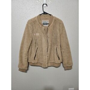 Levi Strauss & Co. Teddy Plush Sherpa Bomber Jacket Size XL